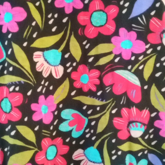 Gudrun Sjoden Black Floral Print Organic Cotton Dress - Picture 7 of 7